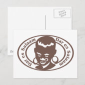 Dar es Salaam Stamp Briefkaart (Voorkant / Achterkant)