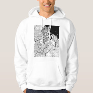 Dar es Salaam Tanzania Kaart Hoodie