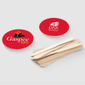 DAR Gaspee250 Handventilator - Robuust Logo op roo Handwaaier (Niet-gemonteerd)