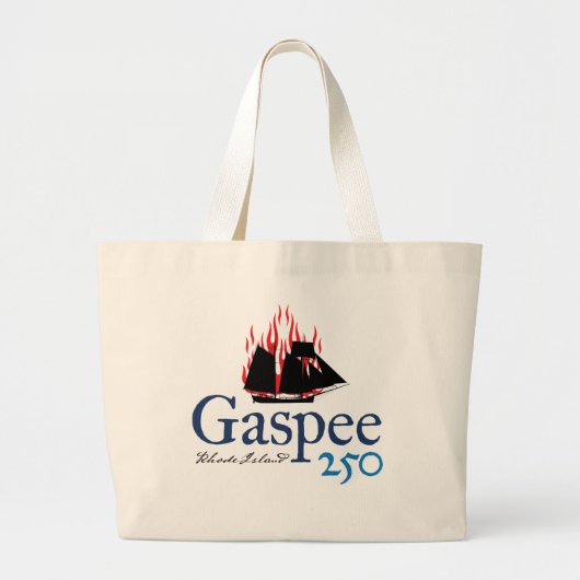 DAR Gaspee250 - Rustic Logo Jumbo Tas (Voorkant)