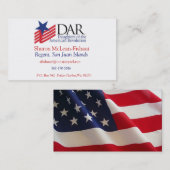 DAR-kaart voor mam Contactkaartje (Voorkant / Achterkant)