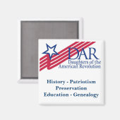 DAR Logo Magnet (Voorkant / Achterkant)