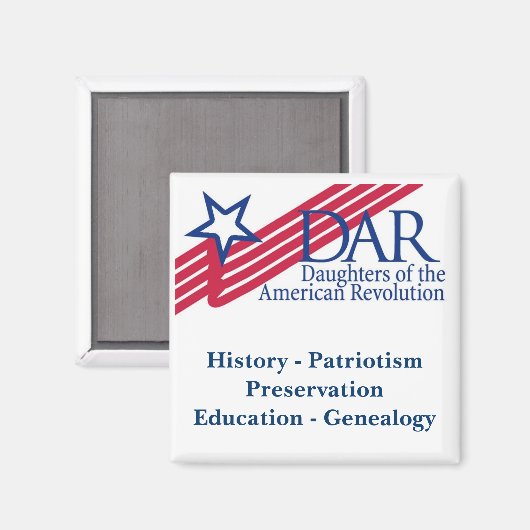 DAR Logo Magnet (Voorkant / Achterkant)