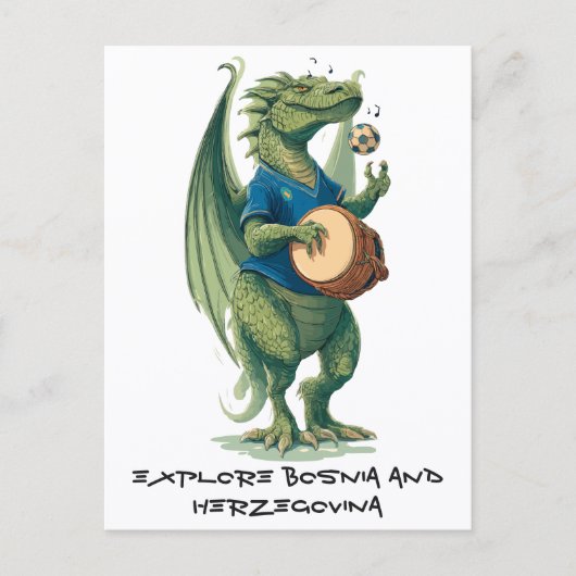 Darbuka Dragon Midfielder Briefkaart (Voorkant)