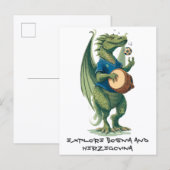 Darbuka Dragon Midfielder Briefkaart (Voorkant / Achterkant)