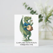 Darbuka Dragon Midfielder Briefkaart (Staand voorkant)