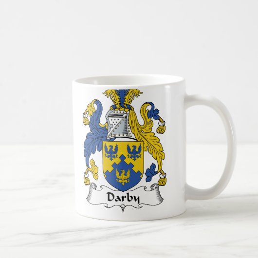 Darby Family Crest Koffiemok (Rechts)