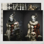 Darc Romantic Scrapbook Sheet Briefhoofd (Voorkant / Achterkant)