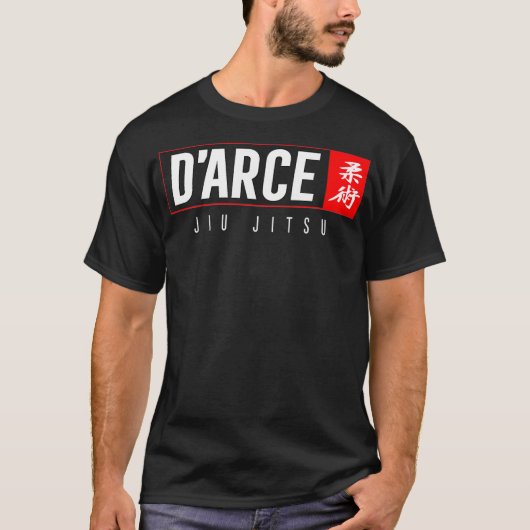 Darce Choke Jiu    JitsuBJJ Braziliaans martial T-shirt (Voorkant)
