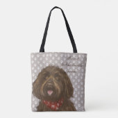 Darcey's Proud Labradoodle moeder <3 Tote Bag (Achterkant)