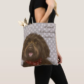 Darcey's Proud Labradoodle moeder <3 Tote Bag (Dichtbij)