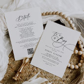 DARCY Classic Zwart Wit Het is een jongen Baby sho Kaart