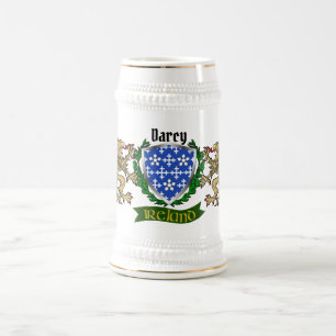Darcy/Dorcy Irish Shield Gepersonaliseerde Bier St Bierpul