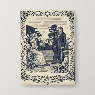 Darcy & Elizabeth scène Button