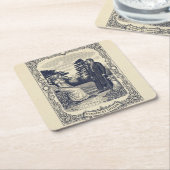 Darcy & Elizabeth scene Kartonnen Onderzetters (Schuin)