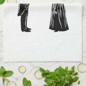 Darcy en Lizzy Silhouet Theedoek (Gevouwen)