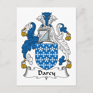 Darcy Family Crest Briefkaart