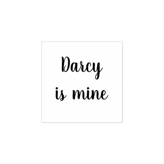 Darcy Jane Austen stempel, Mr Darcy liefde Rubberstempel (Afrduk)