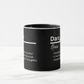 Darcy Jongensnaam Definitie Gepersonaliseerde Mok (Midden)