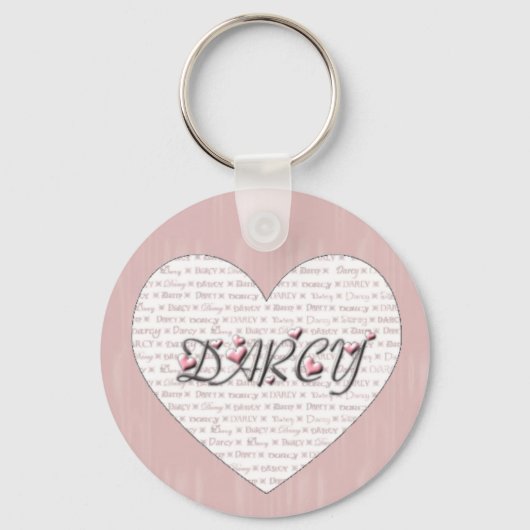 Darcy met Hearts. Sleutelhanger (Voorkant)
