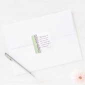 Darcy Quote Bruiloft Sticker (Envelop)