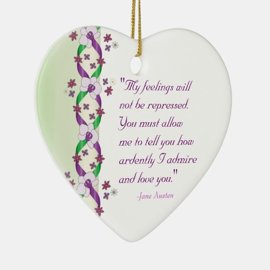 Darcy Quote  Ornament (Rechts)
