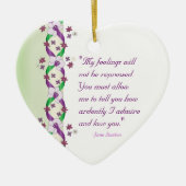Darcy Quote  Ornament (Voorkant)