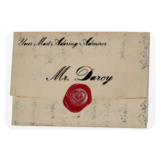 Darcy Regency Love Letter Magneet (Horizontaal)