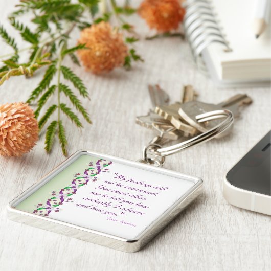 Darcy Wedding Sleutelhanger (Zijkant)