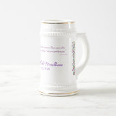 Darcy Wedding Stein Bierpul (Voorkant rechts)