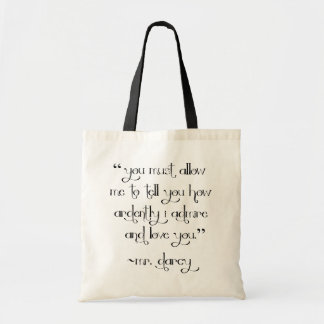 Darcy's voorstel canvas tas Pride and Prejudice