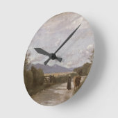 Dardagny, Morning, c.1853 (olie op canvas) Ronde Klok (Hoek)