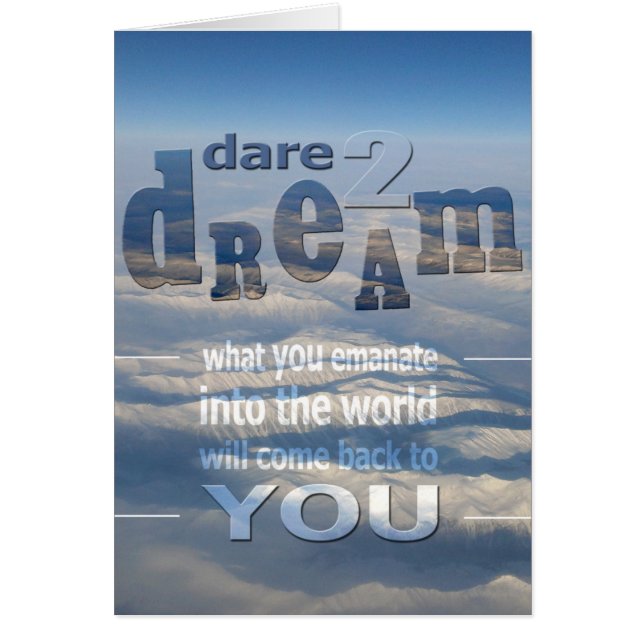 Dare 2 Dream (Voorkant)
