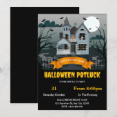 Dare Halloween Party Uitnodiging (Voorkant / Achterkant)