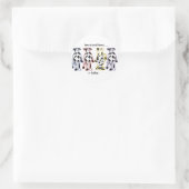 Dare-in-Dalls Ronde Sticker (Tas)