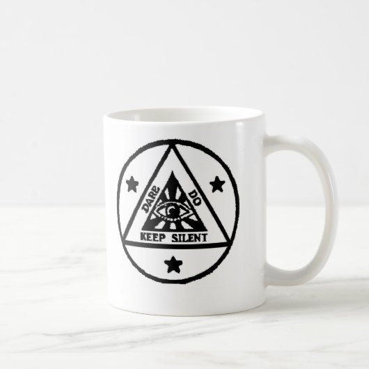 Dare. Ja. Hou stil! De Sorceror's Code. Koffiemok (Rechts)