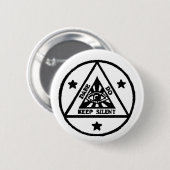 Dare. Ja. Hou stil! De Sorceror's Code. Ronde Button 5,7 Cm (Voorkant /achterkant)