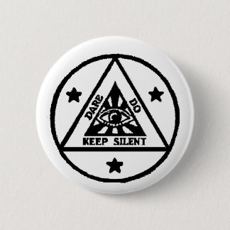 Dare. Ja. Hou stil! De Sorceror's Code. Ronde Button 5,7 Cm