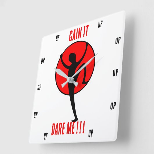 Dare me!! vierkante klok (Hoek)