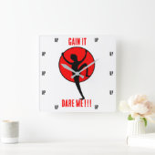 Dare me!! vierkante klok (Huis)