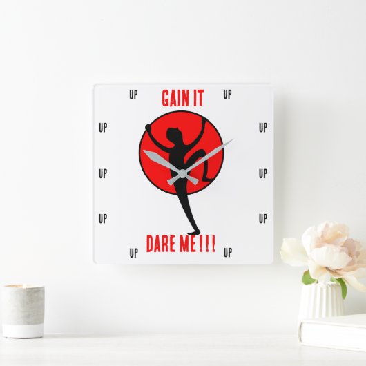 Dare me!! vierkante klok (Huis)