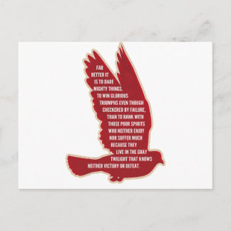 Dare Mighty Things Briefkaart