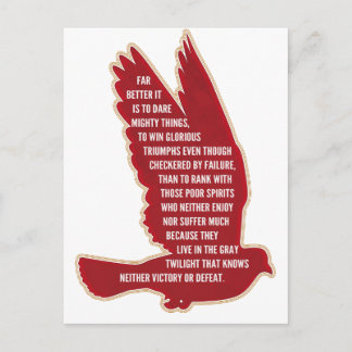 Dare Mighty Things Briefkaart