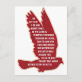 Dare Mighty Things Briefkaart (Voorkant)