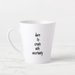Dare naar Creëer latte Mok