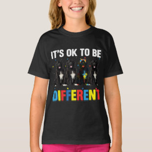 Dare om anders te zijn Funny Newfie Cute Newfi T-shirt