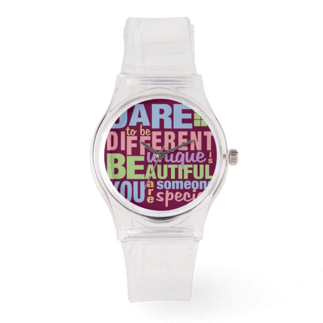 Dare om verschillende aangepaste horloges te zijn (Voorkant)