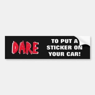 Dare parodiebumper sticker