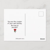 Dare To be Bold_ Briefkaart (Achterkant)