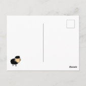 Dare to be Different Black Sheep Briefkaart (Achterkant)